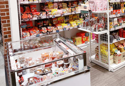 韓館マートイオンモール神戸南店の店頭